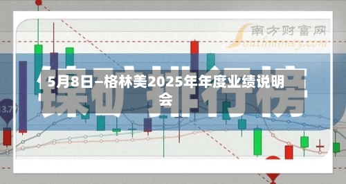5月8日—格林美2025年年度业绩说明会