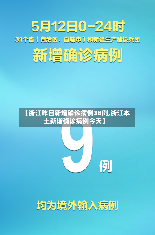 【浙江昨日新增确诊病例38例,浙江本土新增确诊病例今天】