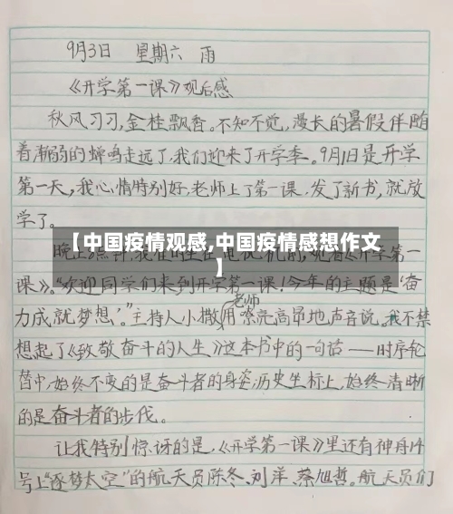 【中国疫情观感,中国疫情感想作文】